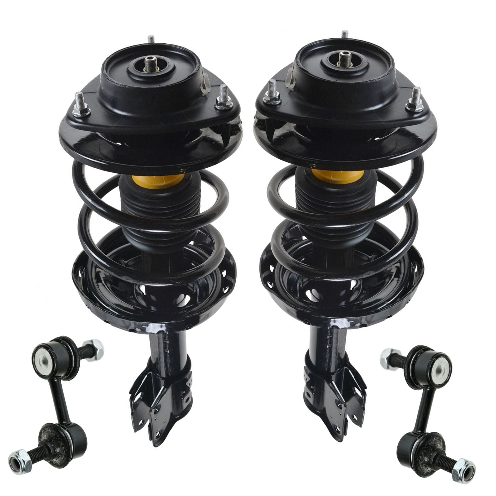 Strut Spring Assembly Front Suspension Kit Strut & Spring Assemblies w/ End Links for 05-09 ...