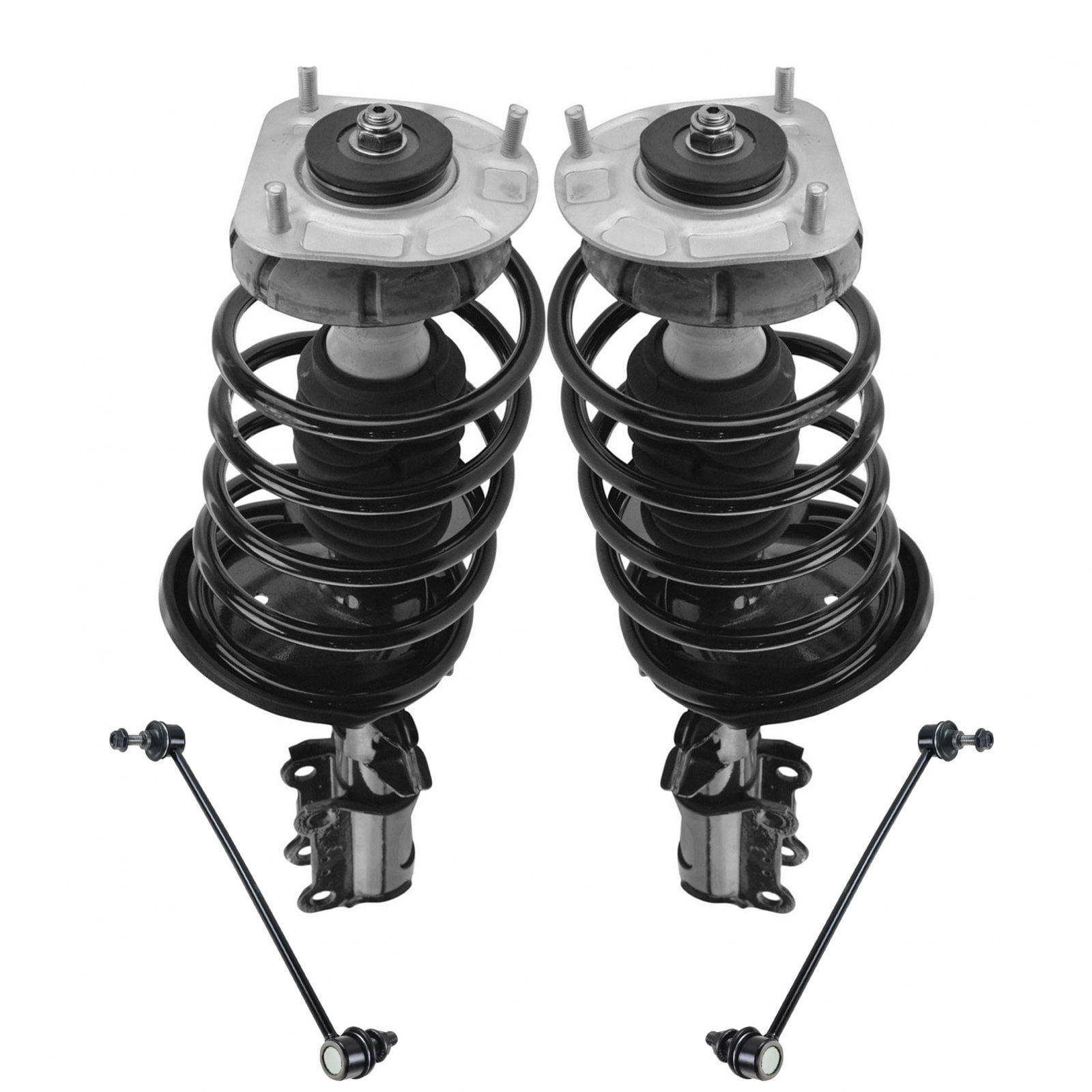 Front Suspension Kit Strut & Spring Assemblies with Sway Links for ...
