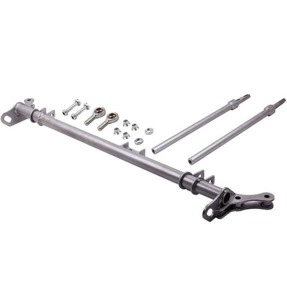 Front Suspension Traction Bar for Honda Civic/CRX 1988-1991 - Competition Grade Steel Track Rod - Improves Rigidity & Stability