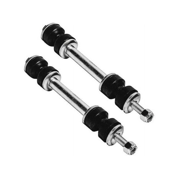 Front Sway Bar Link Kit - Compatible with 2004 - 2018 Chevy Silverado 1500 2005 2006 2007 2008 2009 2010 2011 2012 2013 2014 2015 2016 2017