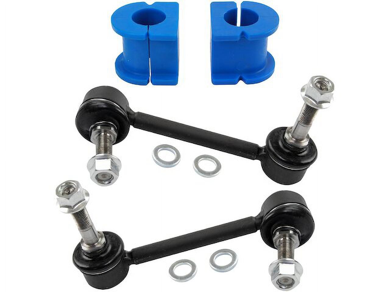 Front Sway Bar Link and Bushing Kit 4 Piece - Compatible with 2005 - 2018 Toyota Tacoma 2006 2007 2008 2009 2010 2011 2012 2013 2014 2015 2016 2017