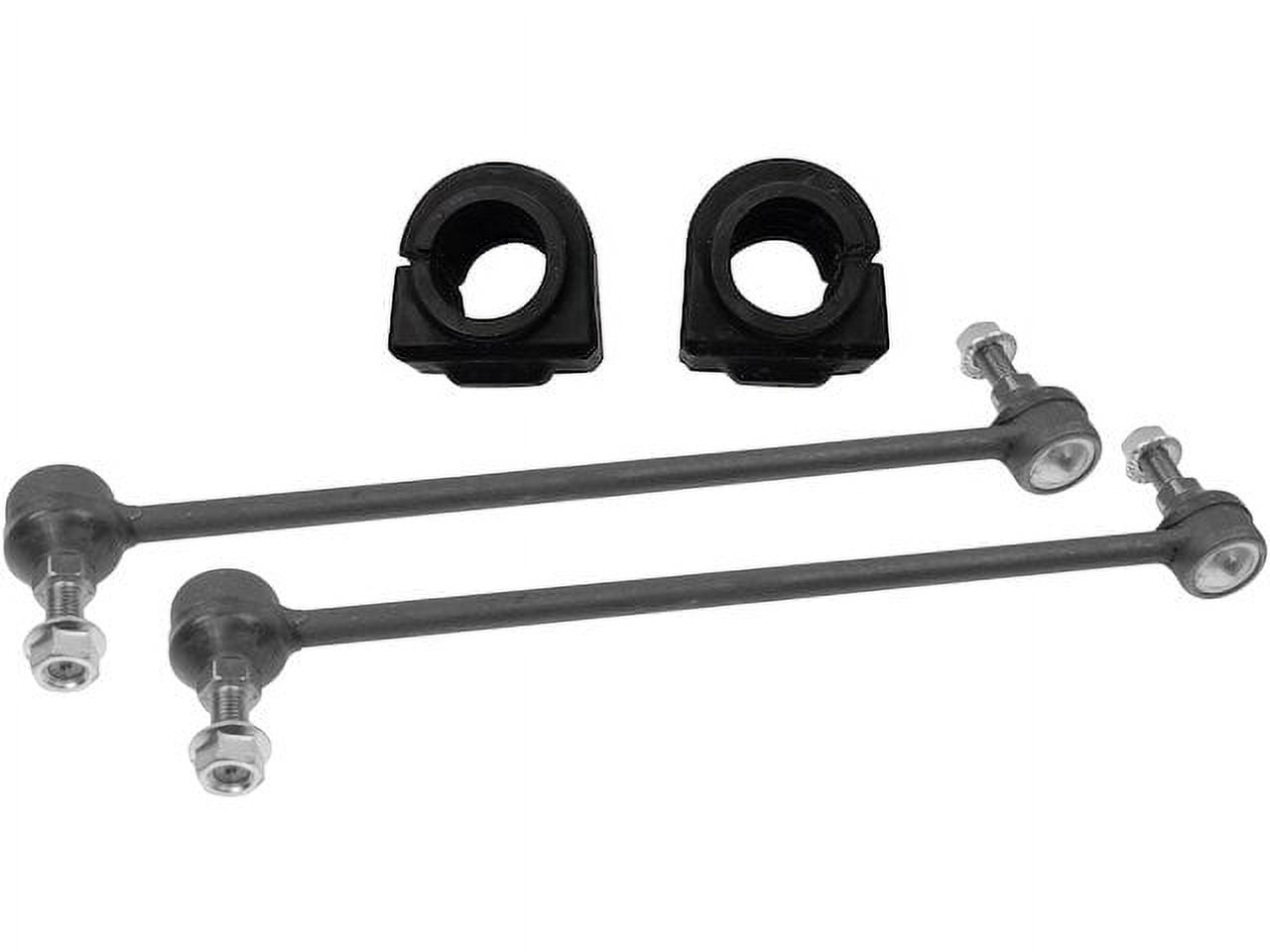 Front Sway Bar Link and Bushing Kit 4 Piece - Compatible with 2008 - 2017 Buick Enclave 2009 2010 2011 2012 2013 2014 2015 2016