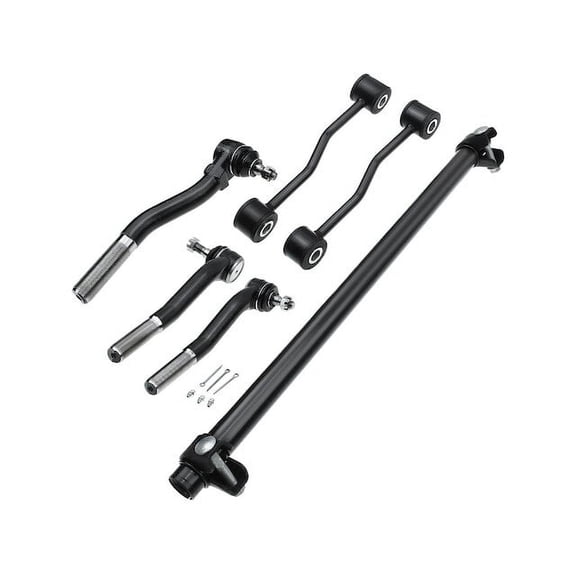 Front Sway Bar Link and Tie Rod End Kit 6 - Compatible with 1999 - 2004 Jeep Grand Cherokee 2000 2001 2002 2003