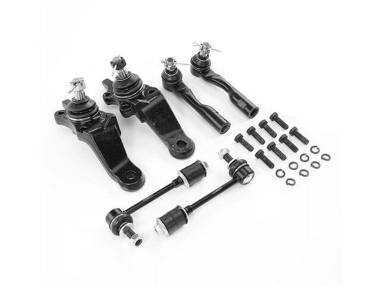 Front Sway Bar Link and Tie Rod End Kit 6 - Compatible with 2000 - 2002 Toyota Tundra - Autopart Premium