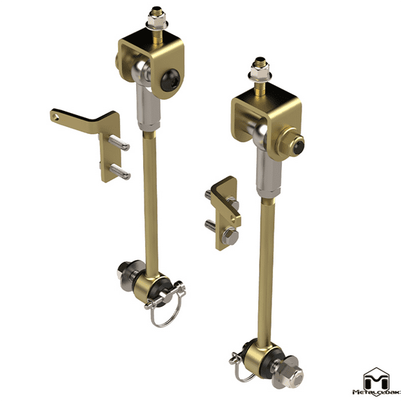 TJ/LJ Sway Bar Quick Disconnect, 10", Front