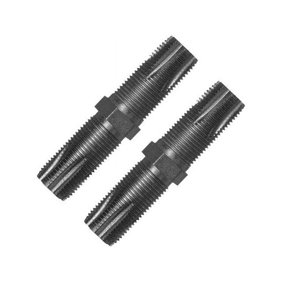 Front Tie Rod End Adjusting Sleeve Set - Compatible with 1992 - 1998 Oldsmobile Achieva 1993 1994 1995 1996 1997