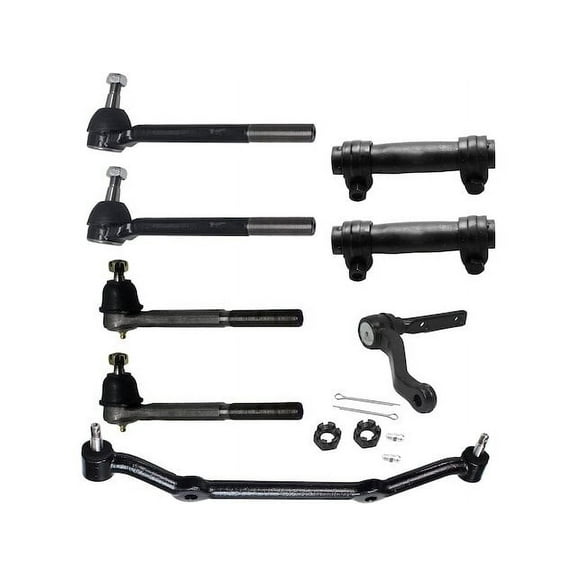 Front Tie Rod End Center Link Idler Arm Kit - Compatible with 1996 - 2003 GMC Sonoma 1997 1998 1999 2000 2001 2002