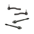 thumbnail image 1 of Front Tie Rod End Kit 4 Piece - Compatible with 2005 - 2015, 2017 - 2019 Nissan Armada 2006 2007 2008 2009 2010 2011 2012 2013 2014 2018, 1 of 2