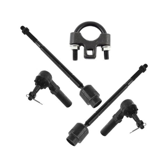 Front Tie Rod End Kit with Tool 4 Piece - Compatible with 1997 - 2005 Buick Century 1998 1999 2000 2001 2002 2003 2004