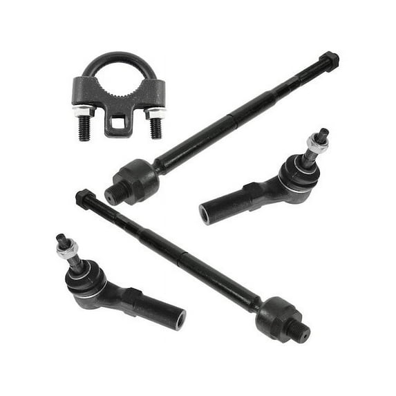 Front Tie Rod End Kit with Tool 4 Piece - Compatible with 2005 - 2008 Dodge Magnum RWD 2006 2007