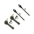 thumbnail image 1 of Front Tie Rod End Set 4 Piece - Compatible with 1999 - 2006 GMC Sierra 1500 2000 2001 2002 2003 2004 2005, 1 of 2