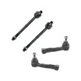 thumbnail image 1 of Front Tie Rod End Set 4 Piece - Compatible with 2002 - 2005 Kia Sedona 2003 2004, 1 of 2