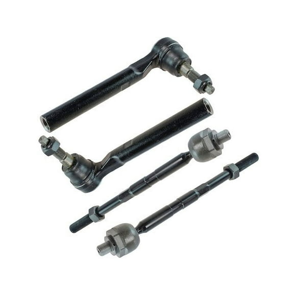 Front Tie Rod End Set 4 Piece - Compatible with 2009 - 2010 Hummer H3T