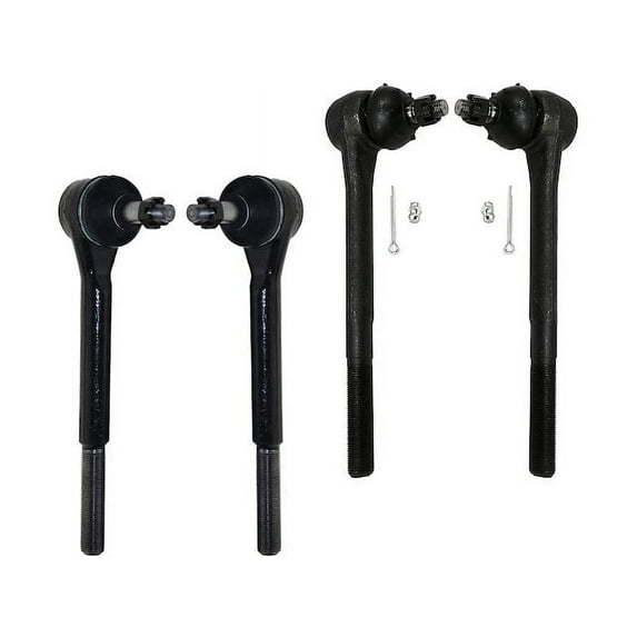 Front Tie Rod End Set - Compatible with 1978 - 1981 Pontiac Grand LeMans 1979 1980