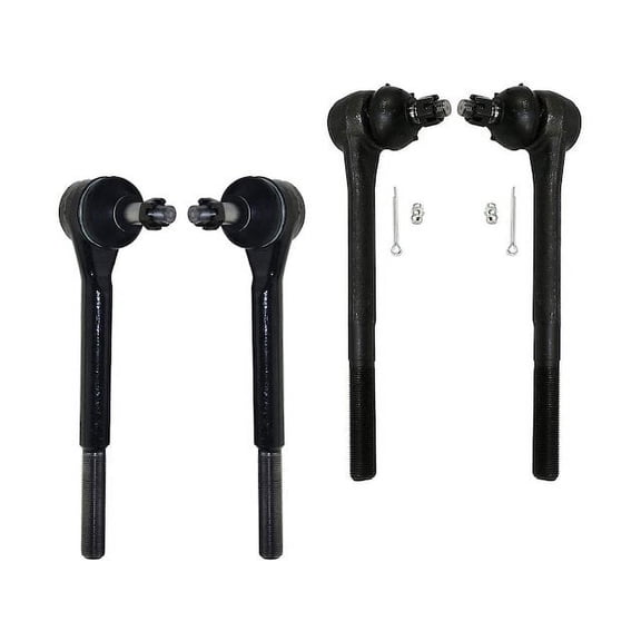 Front Tie Rod End Set - Compatible with 1980 - 1983 Oldsmobile Cutlass Cruiser 1981 1982