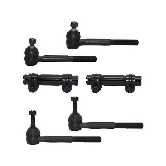 Front Tie Rod End Set - Compatible with 1988 - 2000 GMC K2500 1989 1990 1991 1992 1993 1994 1995 1996 1997 1998 1999