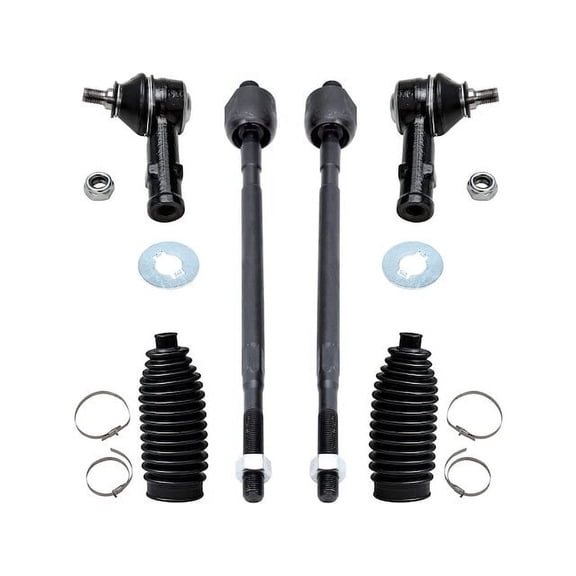Front Tie Rod End Set - Compatible with 1993 - 1994 Dodge Colt