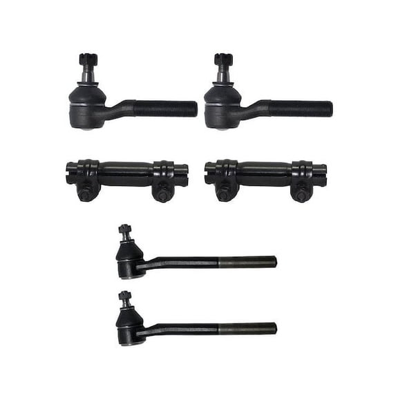 Front Tie Rod End Set - Compatible with 1998 - 2004 Chevy S10 1999 2000 2001 2002 2003