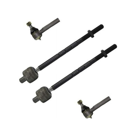 Front Tie Rod End Set - Compatible with 1998 - 2004 Mazda B3000 1999 2000 2001 2002 2003