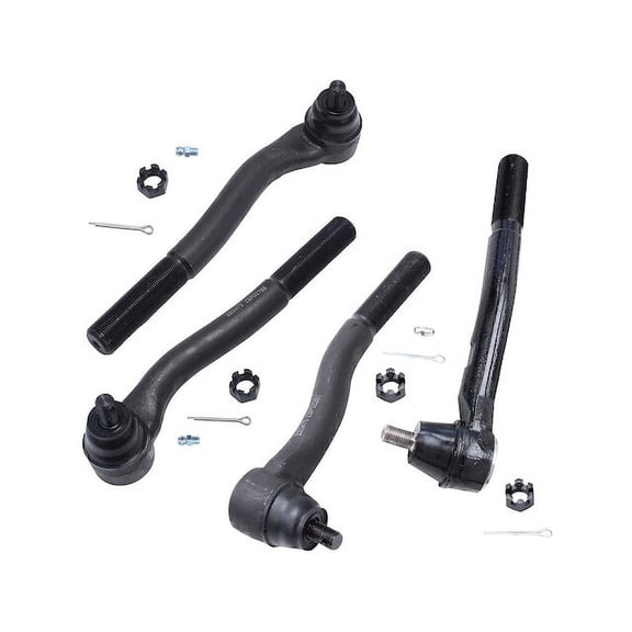 Front Tie Rod End Set - Compatible with 1999 - 2004 Jeep Grand Cherokee 2000 2001 2002 2003