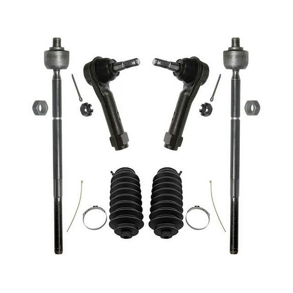 Front Tie Rod End Set - Compatible with 2001 - 2003 Chrysler Voyager 2002