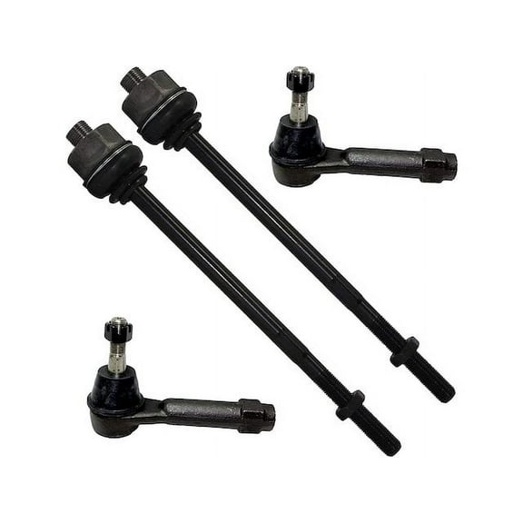 Front Tie Rod End Set - Compatible with 2002 - 2006 Chevy Avalanche 1500 2003 2004 2005