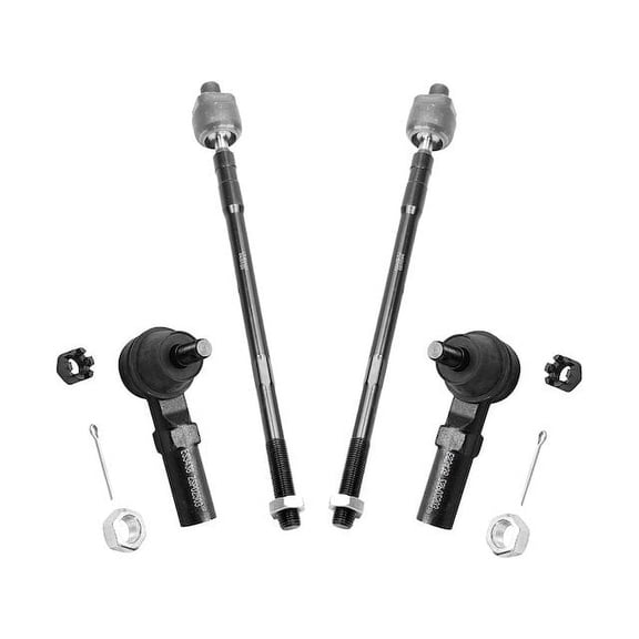 Front Tie Rod End Set - Compatible with 2004 - 2008 Nissan Maxima 2005 2006 2007