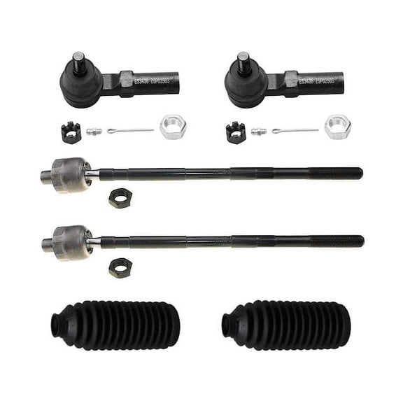 Front Tie Rod End Set - Compatible with 2004 - 2008 Nissan Maxima 2005 2006 2007