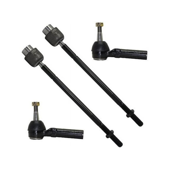 Front Tie Rod End Set - Compatible with 2004 - 2008 Pontiac Grand Prix 2005 2006 2007
