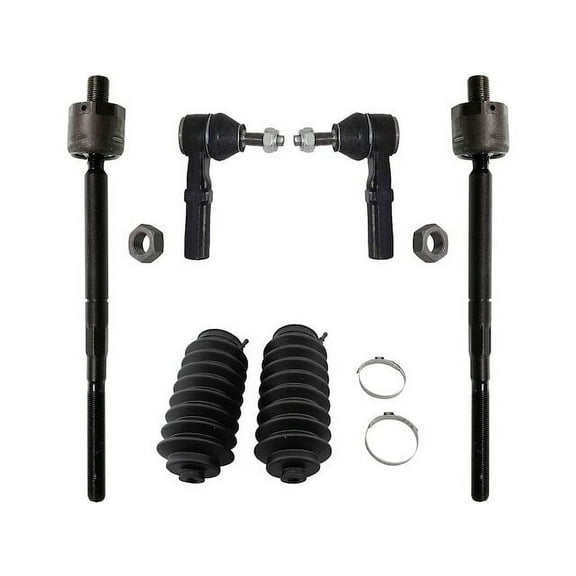 Front Tie Rod End Set - Compatible with 2006 - 2010 Ford Explorer 2007 2008 2009