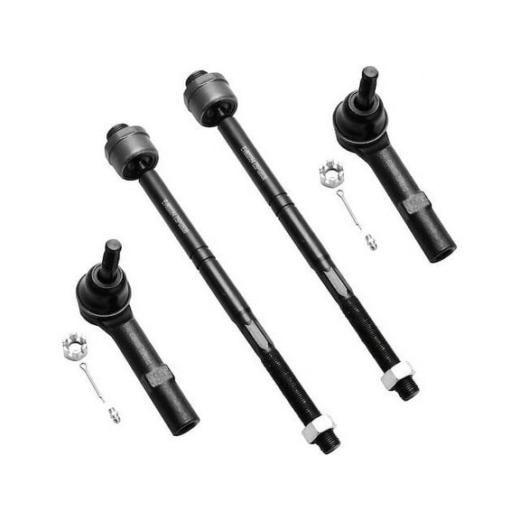 Front Tie Rod End Set - Compatible with 2007 - 2014 Cadillac Escalade ESV 2008 2009 2010 2011 2012 2013