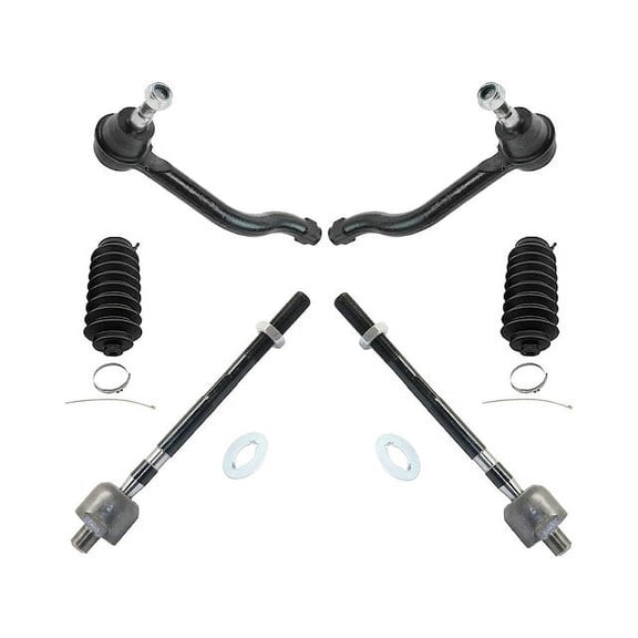 Front Tie Rod End Set - Compatible with 2009 - 2014 Nissan Maxima 2010 2011 2012 2013