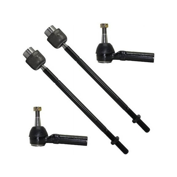 Front Tie Rod End Set - Compatible with 2014 - 2016 Chevy Impala Limited 2015