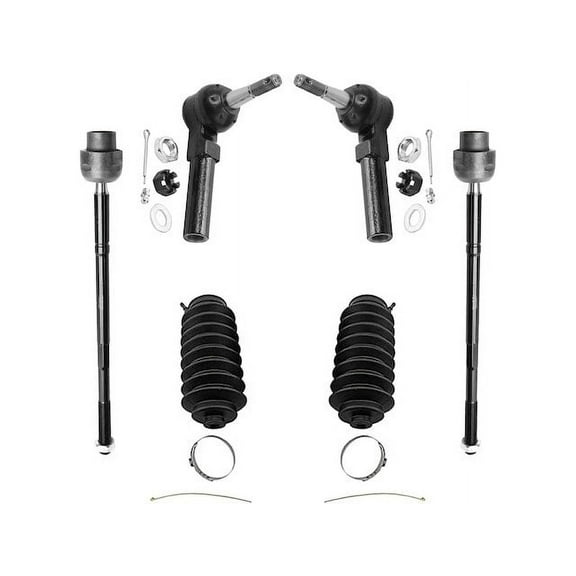 Front Tie Rod End Set - Compatible with 2014 - 2016 Chevy Impala Limited 2015