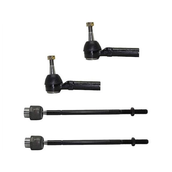 Front Tie Rod End Set - Compatible with 2014 - 2016 Chevy Impala Limited 2015