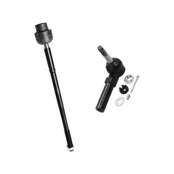Front Tie Rod End Set - Compatible with 2014 - 2016 Chevy Impala Limited 2015