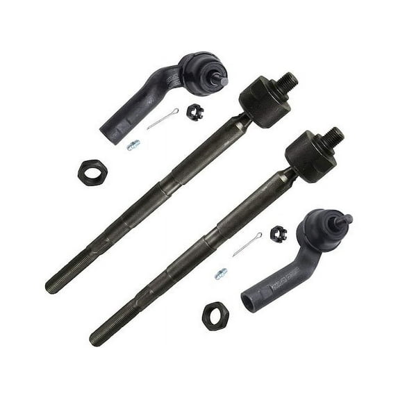 Front Tie Rod End Set - Compatible with 2014 - 2018 Ford Transit Connect 2015 2016 2017