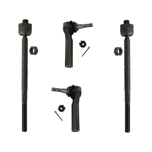 Front Tie Rod End Set - Compatible with 2015 - 2019 Cadillac Escalade ESV 2016 2017 2018