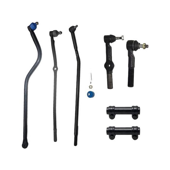 Front Tie Rod End Track Bar Drag Link Kit - Compatible with 1994 - 1997 Dodge Ram 2500 1995 1996