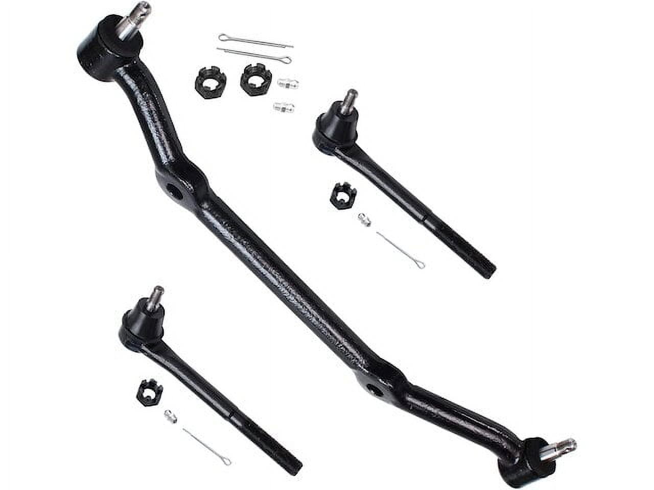 Front Tie Rod End and Center Link Kit - Compatible with 1996 - 2000 Isuzu Hombre 1997 1998 1999
