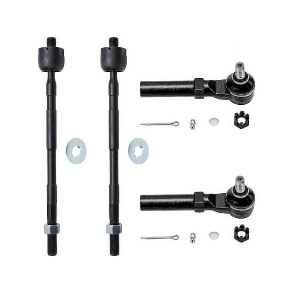 Front Tie Rod Set - Compatible with 1998 - 2001 Subaru Impreza 1999 2000