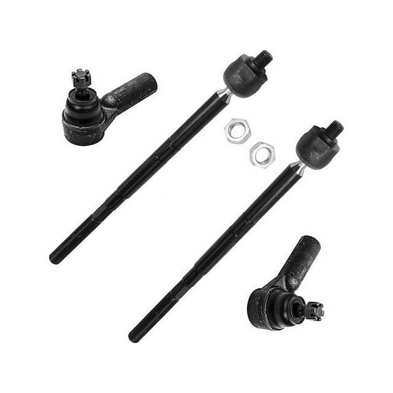 Front Tie Rod Set - Compatible with 2001 - 2009 Ford Escape 2002 2003 2004 2005 2006 2007 2008