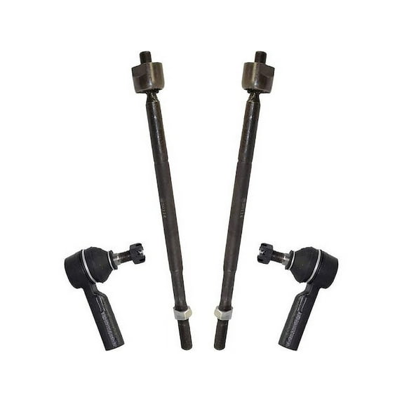 Front Tie Rod Set - Compatible with 2003 - 2008 Pontiac Vibe 2004 2005 2006 2007