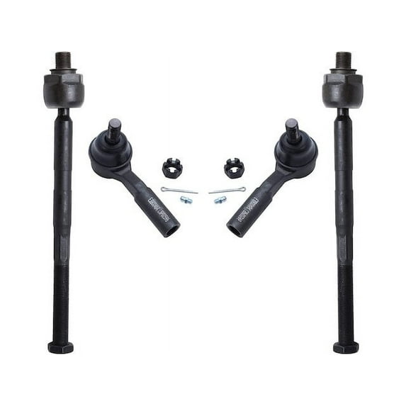 Front Tie Rod Set - Compatible with 2006 - 2012 GMC Canyon 2007 2008 2009 2010 2011