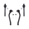 thumbnail image 1 of Front Tie Rod Set - Compatible with 2010 - 2016 Kia Forte Koup 2011 2012 2013 2014 2015, 1 of 2