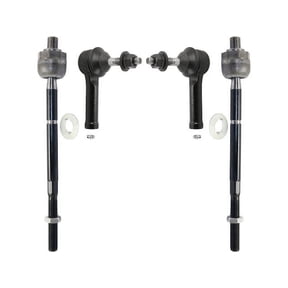Front Tie Rod Set - Compatible with 2011 - 2019 Ford Explorer 2012 2013 2014 2015 2016 2017 2018