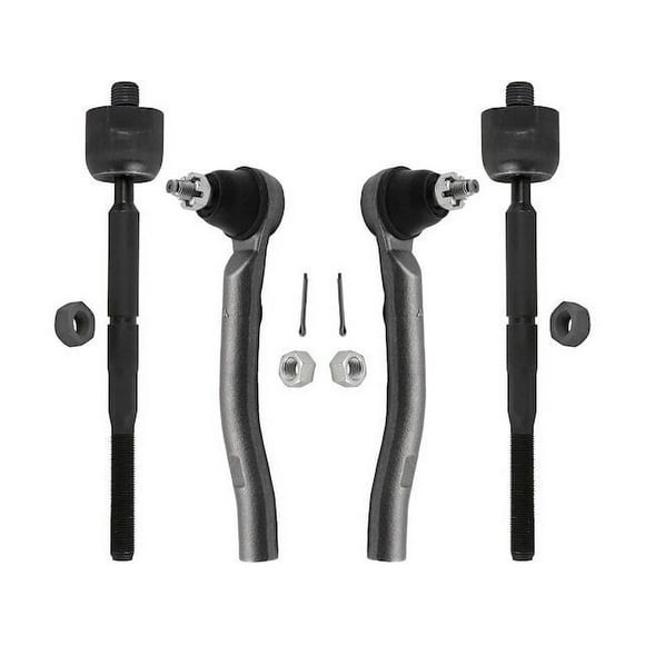 Front Tie Rod Set - Compatible with 2013 - 2019 Nissan Sentra 1.8L 4-Cylinder 2014 2015 2016 2017 2018