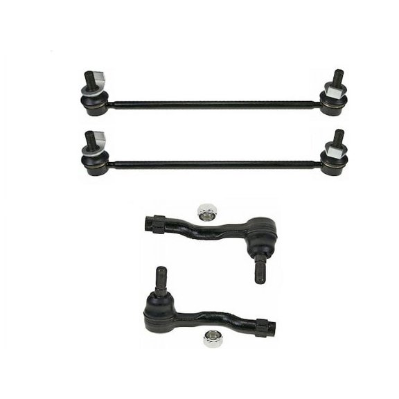 Front Tie Rod and Sway Bar Link Kit - Compatible with 2003 - 2008 INFINITI FX35 Base 2004 2005 2006 2007