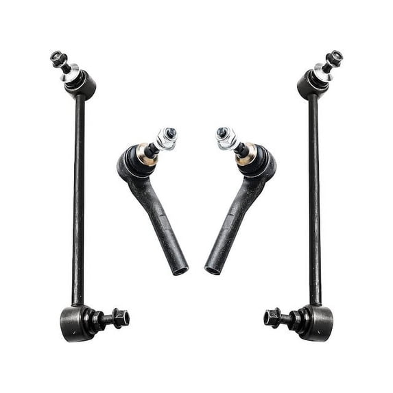 Front Tie Rod and Sway Bar Link Kit - Compatible with 2008 - 2010 BMW 535i 2009