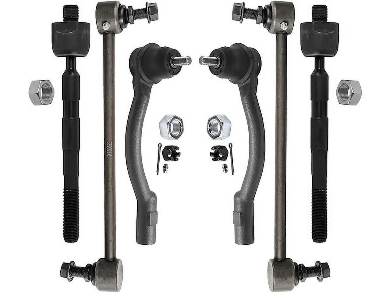 Kia Rio Tire Rods Front Tie Rod and Sway Bar Link Kit - Compatible with 2012 - 2017 Kia ...